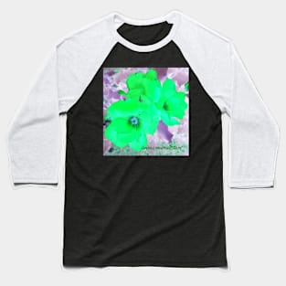 Flower Baseball T-Shirt